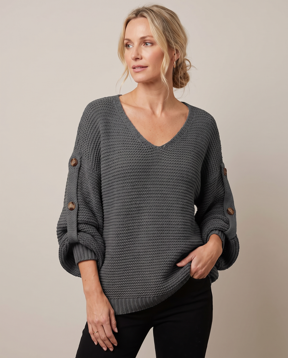 Soleya Lorraine-Lucille Dark Grey